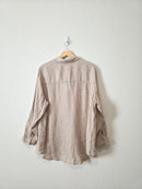 NEW 100% Linen Button Up (2X)