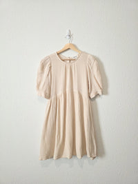 Cotton Gauze Babydoll Dress (S)