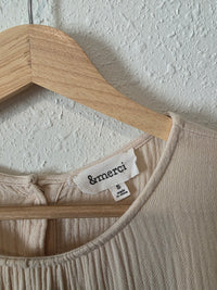 Cotton Gauze Babydoll Dress (S)