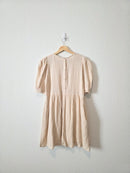 Cotton Gauze Babydoll Dress (S)