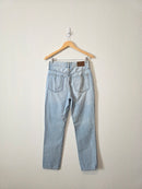 Madewell Light Wash Straight Jeans (26)
