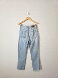 Madewell Light Wash Straight Jeans (26)