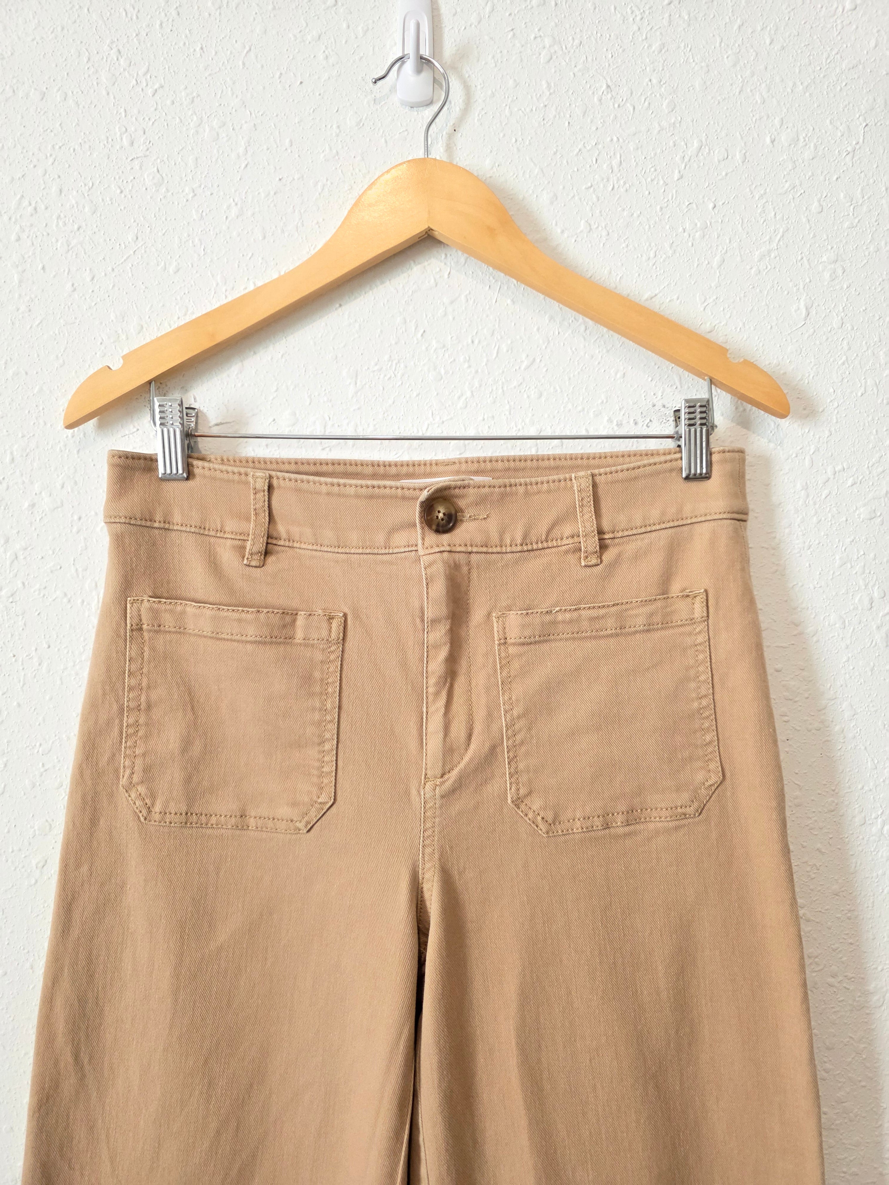 Loft Neutral Wide Leg Pants (4)