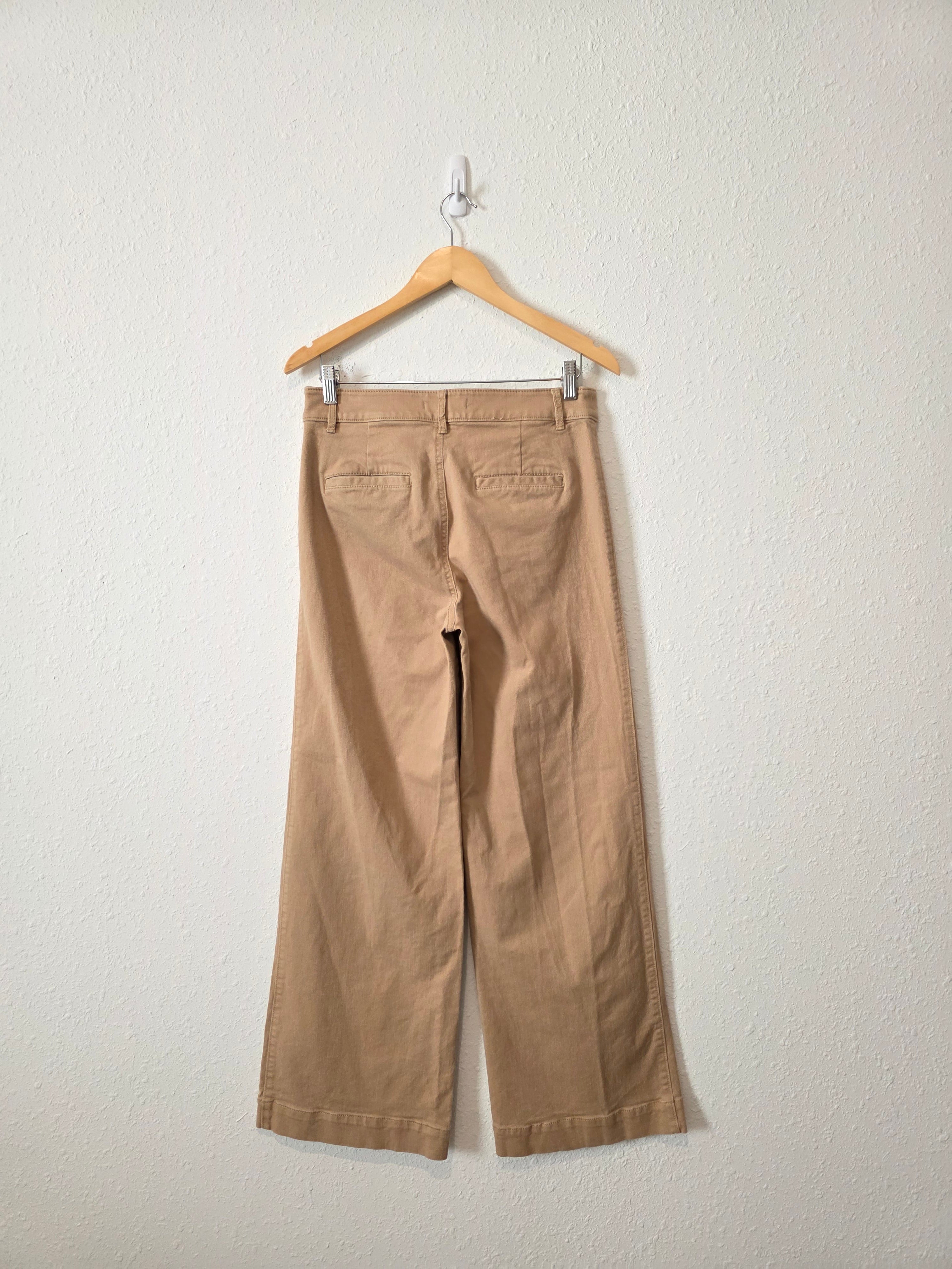Loft Neutral Wide Leg Pants (4)