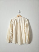 NEW Floral Embroidered Blouse (M)