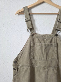 Listicle Corduroy Overall Dress (L)
