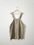 Listicle Corduroy Overall Dress (L)