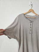 Polagram Striped Oversized Tee (L)