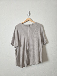 Polagram Striped Oversized Tee (L)