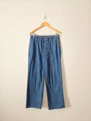 Banana Republic Wide Leg Easy Pants (M)