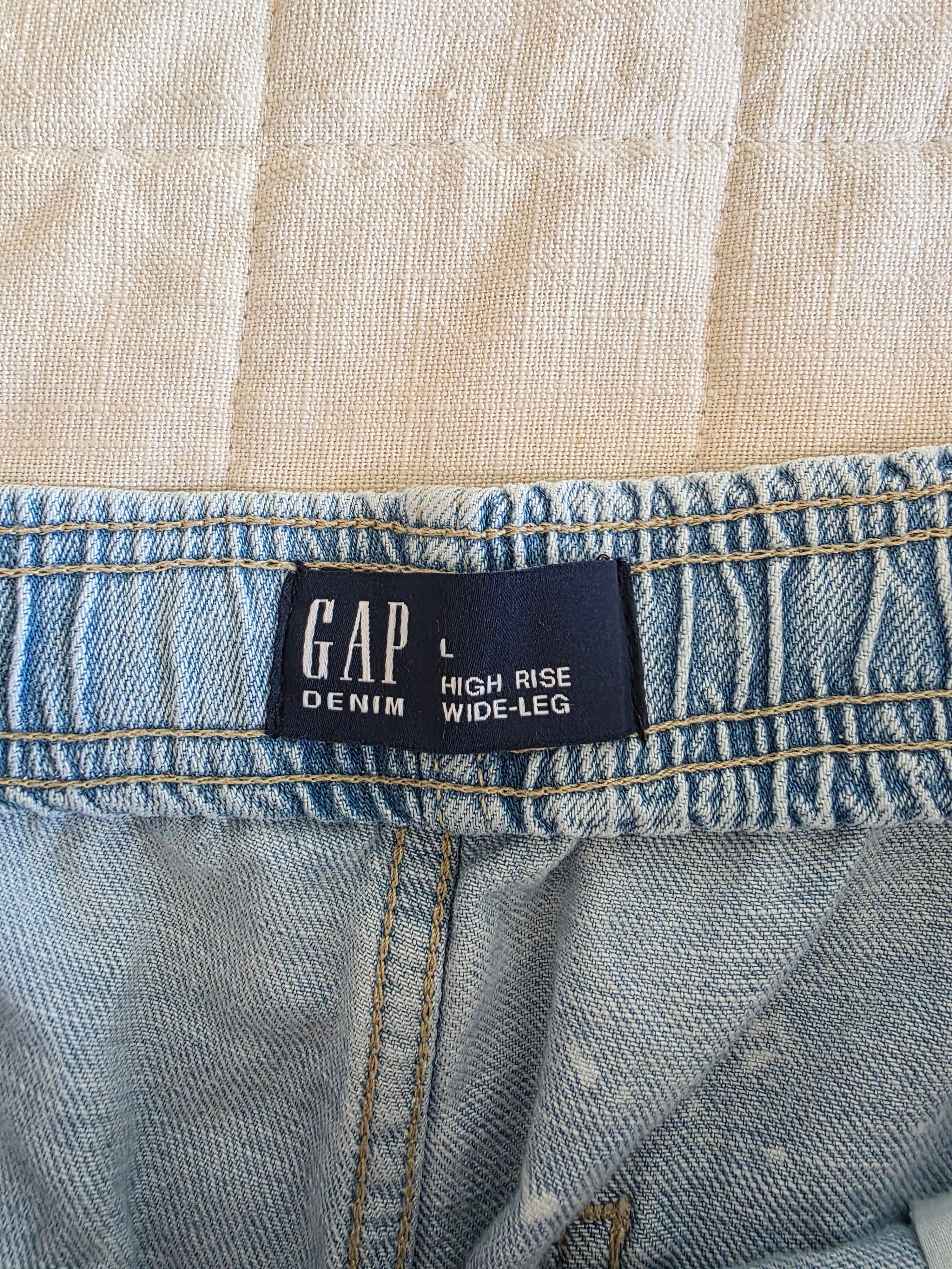 Gap Wide Leg Easy Jeans (L)