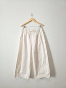 COS Ecru Barrel Easy Pants (M/L)