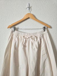 COS Ecru Barrel Easy Pants (M/L)