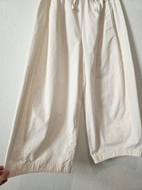COS Ecru Barrel Easy Pants (M/L)