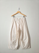 COS Ecru Barrel Easy Pants (M/L)