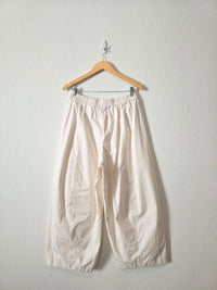 COS Ecru Barrel Easy Pants (M/L)