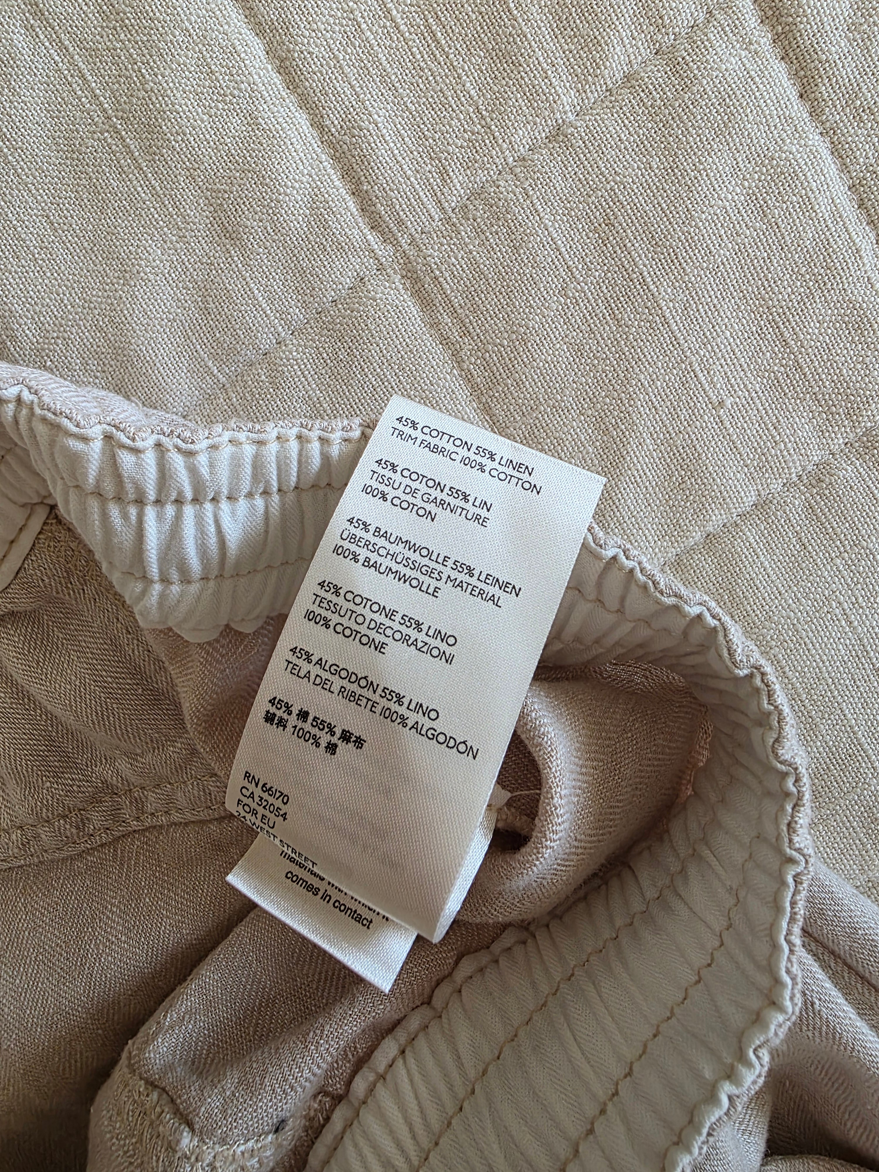 Free People Cotton Linen Pants (L)