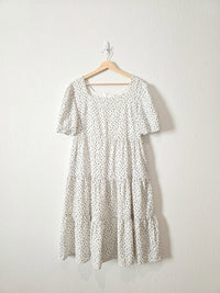 Leia & Co Floral Midi Dress (L)