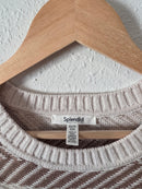 Splendid Neutral Knit Vest (XS)