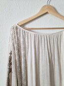 Free People Oversized Crochet Top (XS)