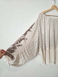 Free People Oversized Crochet Top (XS)