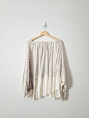 Free People Oversized Crochet Top (XS)