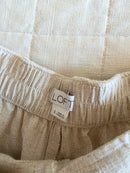 Loft Linen Blend Relaxed Shorts (S)