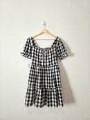 NEW Madewell Gingham Dress (S)
