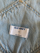 Light Wash Denim Shortalls (XXL)