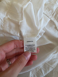 NEW Square Neck Peasant Blouse (S)