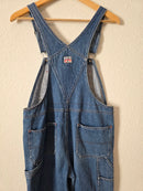 Vintage Straight Denim Overalls (XS)