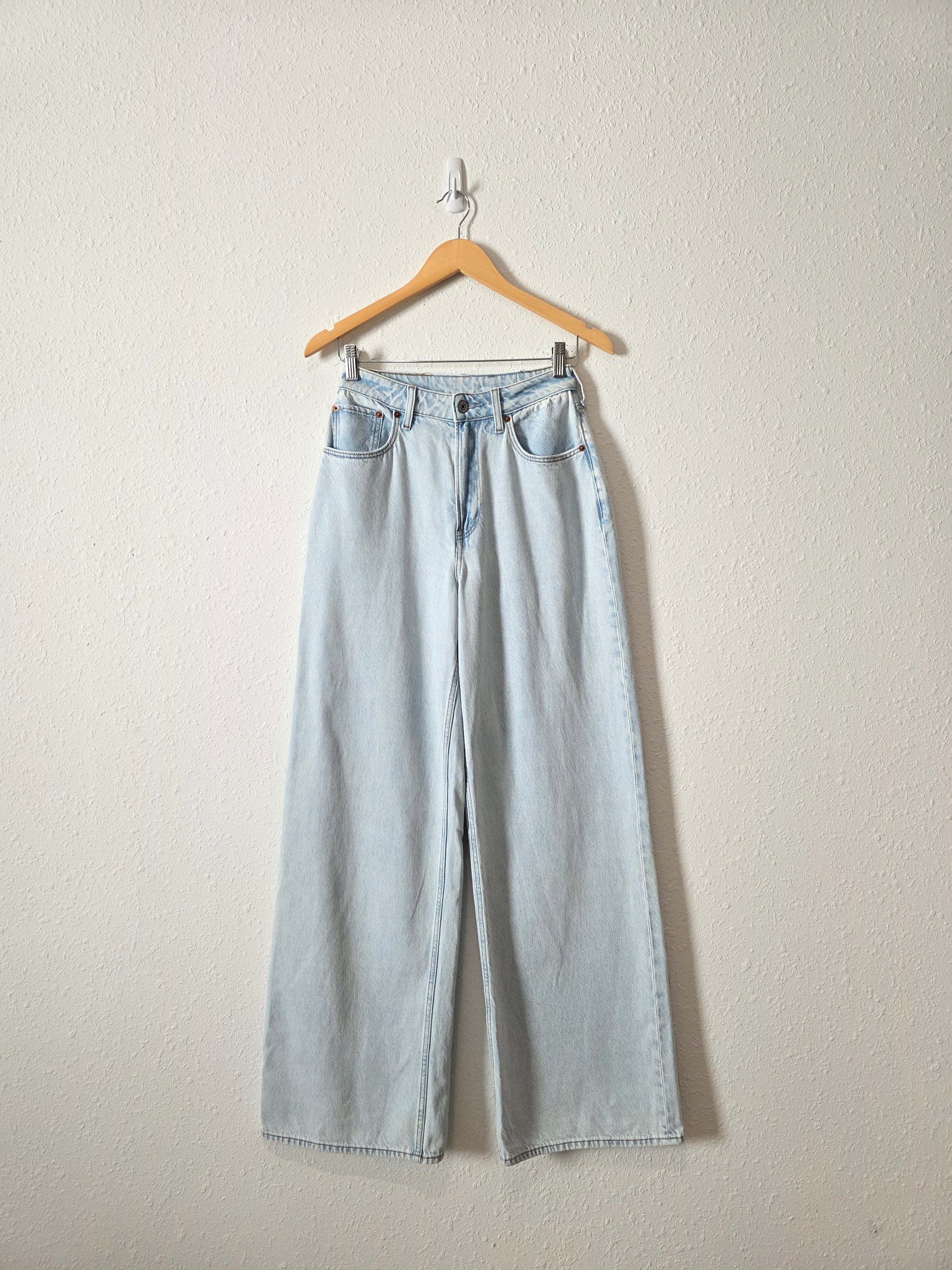 Abercrombie Baggy Wide Leg Jeans (24/25)