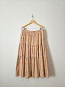 Floral Tiered Maxi Skirt (18/20)