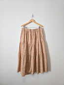 Floral Tiered Maxi Skirt (18/20)