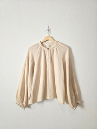 NEW Cotton Gauze Oversized Top (S)