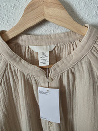 NEW Cotton Gauze Oversized Top (S)