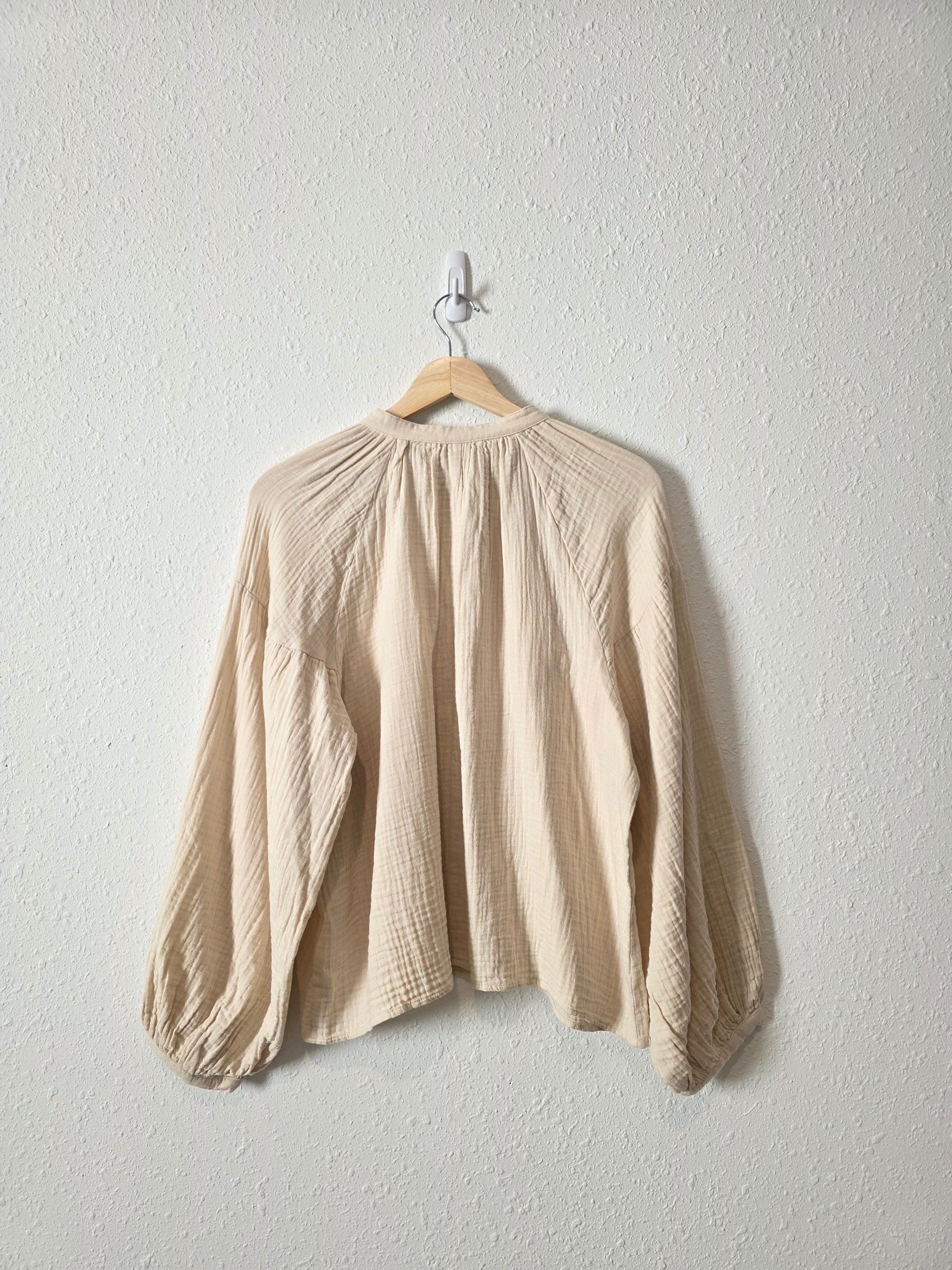 NEW Cotton Gauze Oversized Top (S)