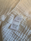 Cream Cotton Gauze Top (S)