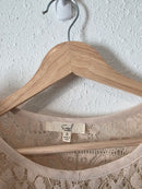 Easel Boho Lace Blouse (S)