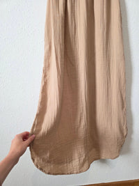 Cotton Gauze Maxi Dress (M)