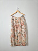 Vintage Floral Maxi Skirt (28/29)