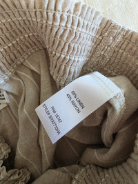Striped Linen Blend Pants (M)