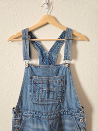 Relaxed Denim Shortalls (XS)