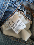 Relaxed Denim Shortalls (XS)