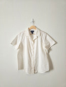 Vintage Floral Embroidered Button Up (L)