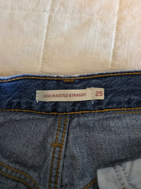 Levi's High Waisted Straight Jean (25)