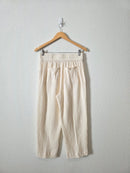 Cream Cotton Gauze Pants (S)