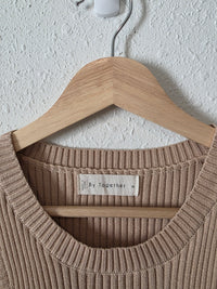 By Together Ribbed Tank (M)