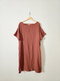 Eileen Fisher Oversized Gauze Dress (L/XL)