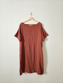 Eileen Fisher Oversized Gauze Dress (L/XL)